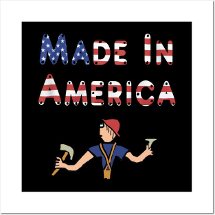 Made In America Posters and Art